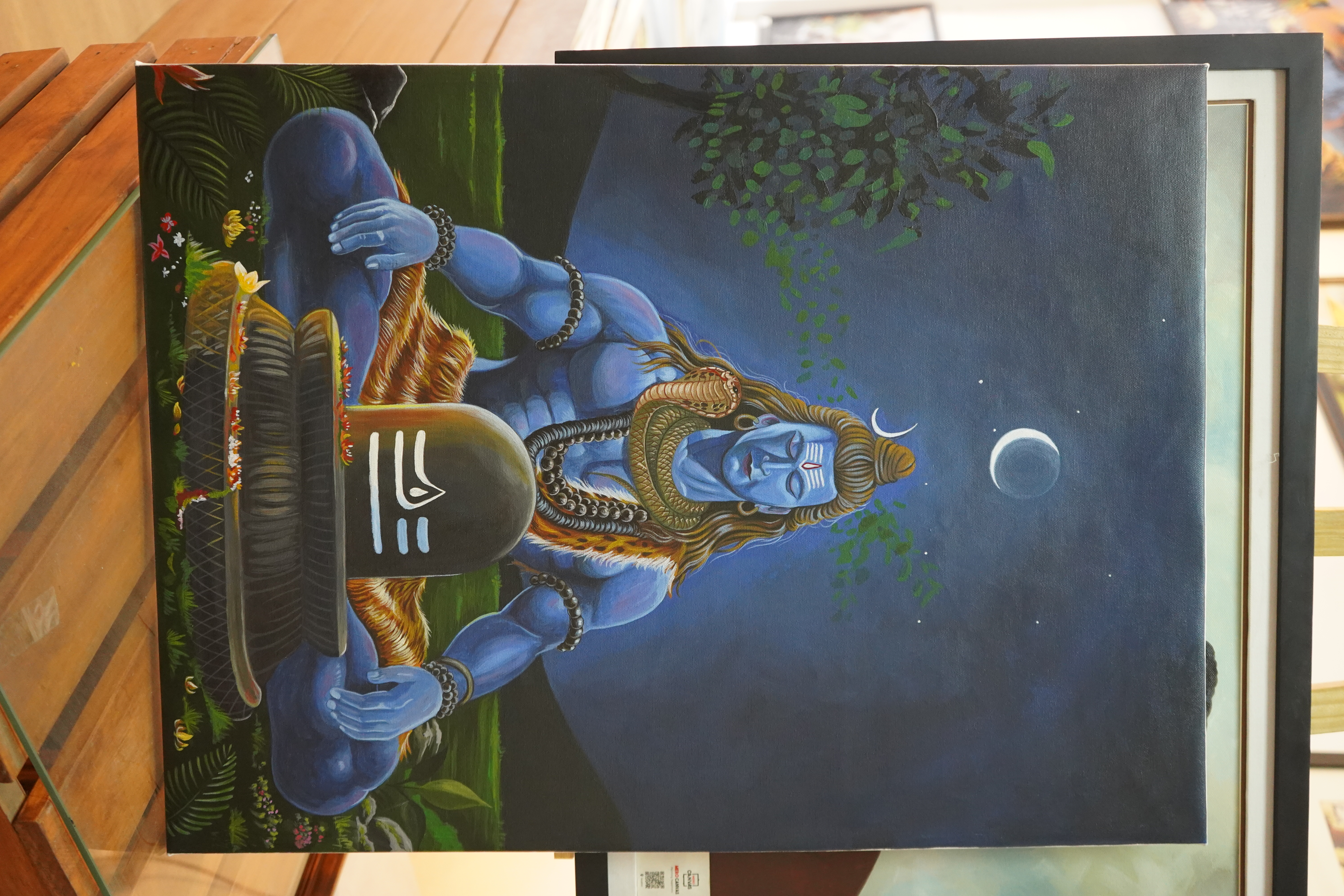 Divine Power on Canvas: The Spiritual Beauty of Lord Shiva Paintings